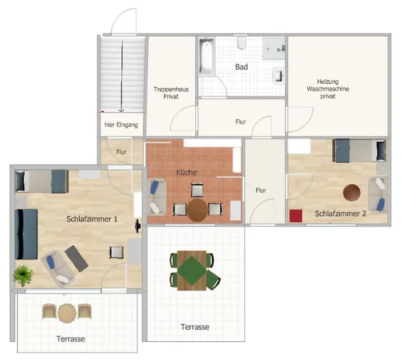 Apartment Ferienwohnung Arnold Erbendorf